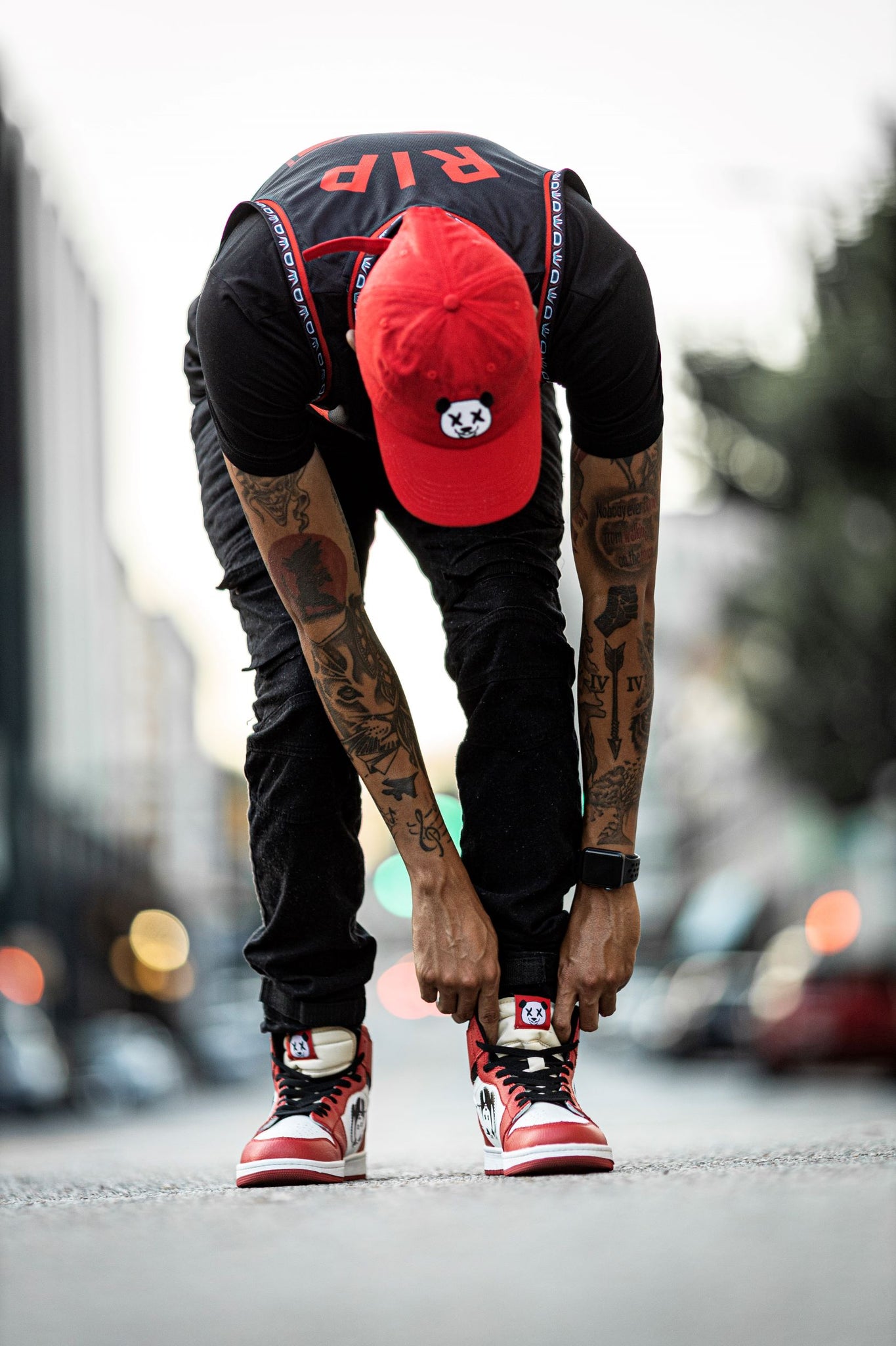 Rip 21 Jersey Blk/Red – Dead Panda Collective